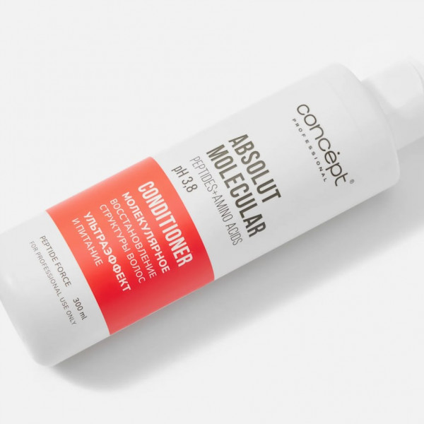 Кондиционер для волос Concept Absolut Molecular с пептидами Восстанавливающий 300мл 25227