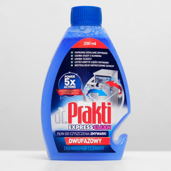 Очиститель для посудомоечных машин Dr.Prakti Двухфазный 250мл флакон 777336