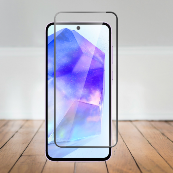 Защитное стекло 3D Samsung Galaxy A35/A55/A36 тех. уп. черное SPI