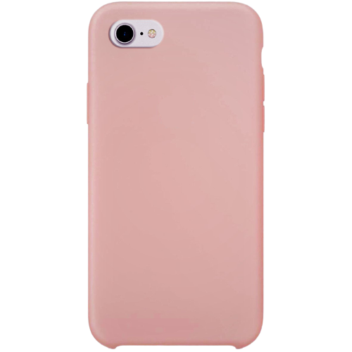 Чехол накладка силикон Silicone Case iPh 7/8 Plus розовый аналог