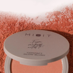 Румяна MIXIT Make Up Сompact Matte Blush peach cream 02 10гр 649110