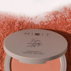 Румяна MIXIT Make Up Сompact Matte Blush peach cream 02 10гр 649110