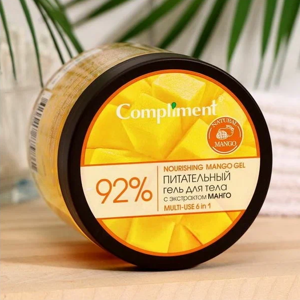 Гель для тела универсальный Compliment Nourishing Mango с экстрактом манго Питает 400мл 879861