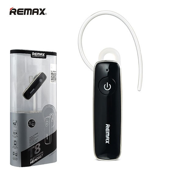 Гарнитура блютуз Remax RB-T8 черная 65195