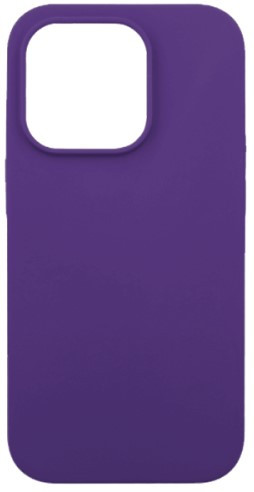 Чехол накладка силикон Silicone Case iPh 16 Pro Max темно-фиолетовый аналог