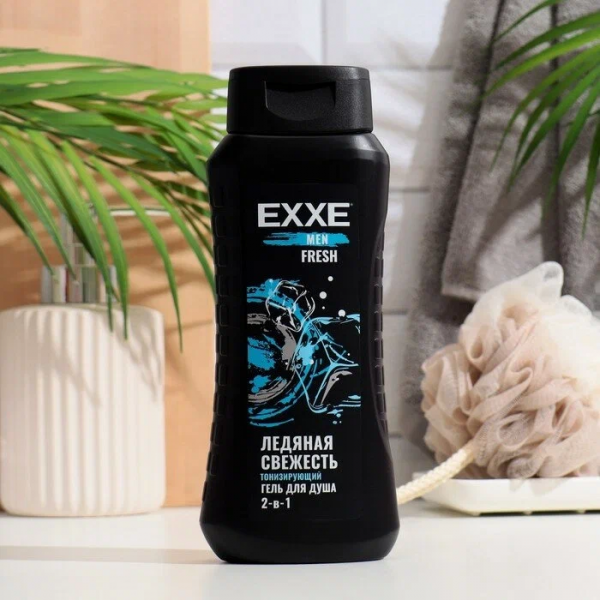 Гель для душа Exxe Men Fresh с ментолом Тонизирующий 400мл 978614 (Ф2)