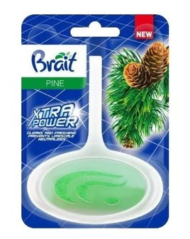 Ароматизатор для туалета блок Brait (Pine) 40гр 05806