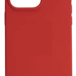 Чехол накладка силикон Silicone Case iPh 16 Pro Max красный аналог