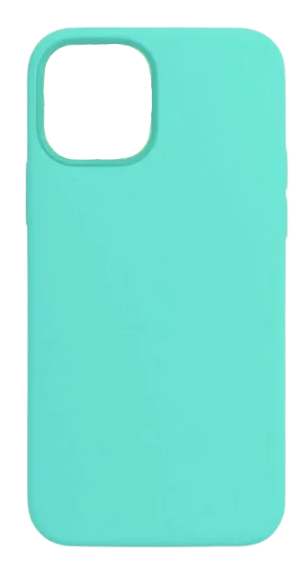 Чехол накладка силикон Silicone Case iPh 13 Pro Max бирюзовый аналог