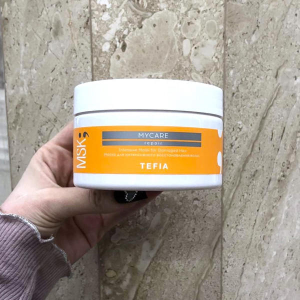 Маска для волос TEFIA MYCARE Repair с кератиновым комплексом Восстанавливающая 250мл MCMSK60565