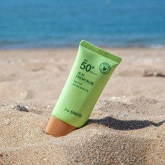Гель для лица солнцезащитный The SAEM SPF50+ с экстрактом алоэ Увлажняющий 1,5мл 182512