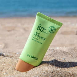 Гель для лица солнцезащитный The SAEM SPF50+ с экстрактом алоэ Увлажняющий 1,5мл 182512