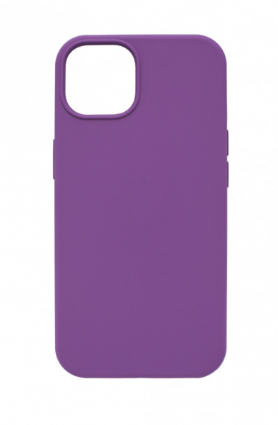 Чехол накладка силикон Silicone Case iPh 14 Pro Max фиолетовый аналог