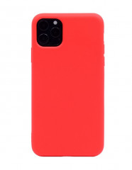 Чехол накладка силикон Silicone Case iPh 12/12 Pro коралловый аналог