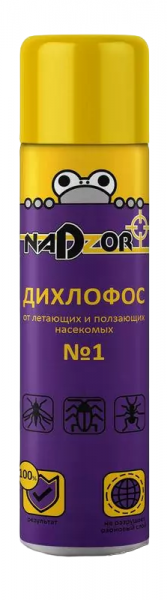 Аэрозоль от всех насекомых Nadzor Дихлофос 200мл DIH001N