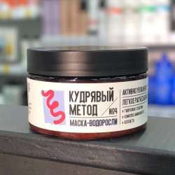 Маска-водоросли для волос Кудрявый метод №4 с гидролизатом эластина Увлажняющий 250мл KM011