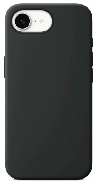 Чехол накладка силикон Silicone Case iPh 16E графитовый аналог