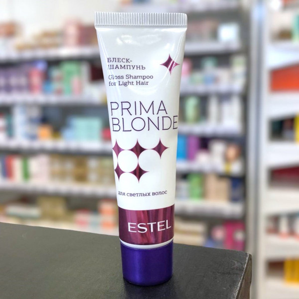 Шампунь Estel Prima Blonde с пантенолом и кератином Для холодных оттенков блонд 30мл PB/BS30