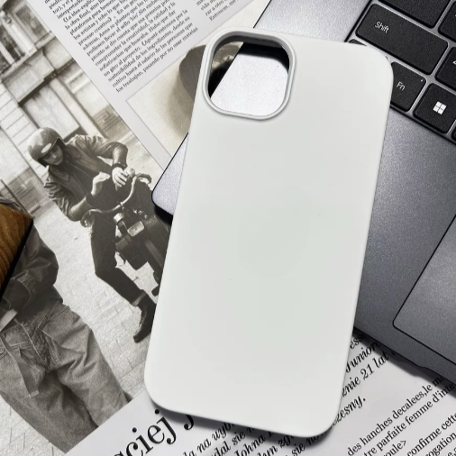 Чехол накладка силикон Silicone Case iPh 12 Pro Max белый аналог