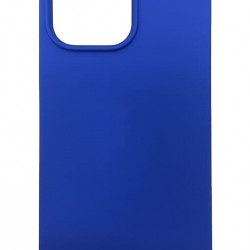 Чехол накладка силикон Silicone Case iPh 14 Pro Max синий аналог