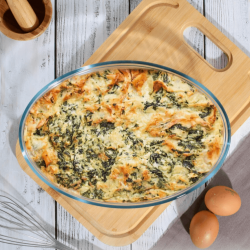 Форма для запекания стекло Ocuisine овальная 35*24см 346BC00+