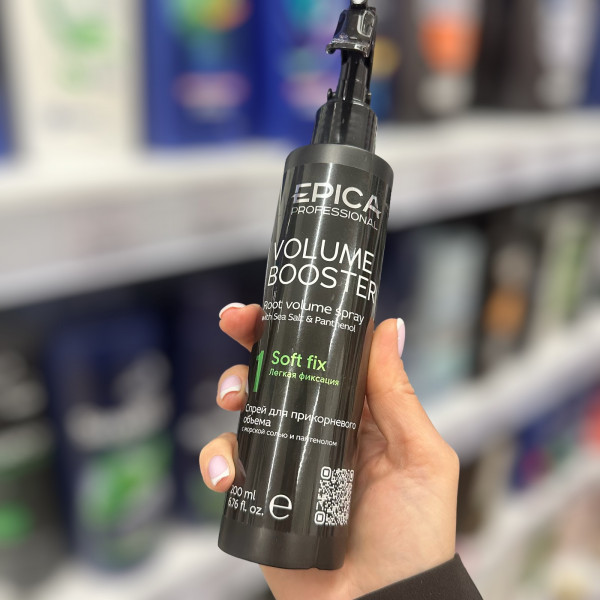 Спрей для волос EPICA VOLUME BOOSTER с морской солью и пантенолом Прикорневой объем 200мл 91267