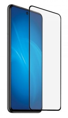 Защитное стекло 3D Xiaomi Redmi Note 9S/9 Pro тех. уп. черное SPI/NSK
