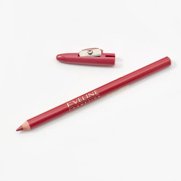 Карандаш для губ Eveline MAX Intense Colour c точилкой pink 07-28/12