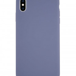 Чехол накладка силикон Silicone Case iPh X/XS сиреневый аналог