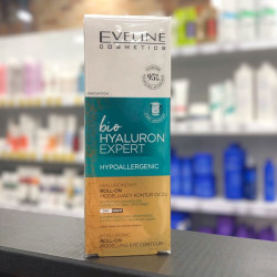 Роллер для кожи вокруг глаз Eveline Bio Hyaluron Expert с кофеином Против мешков 15мл 50-272/13