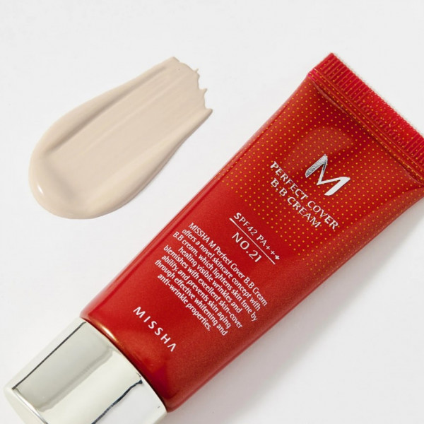 BB-крем Missha Perfect Cover BB Cream EX SPF42 PA+++ 21 20мл 940752
