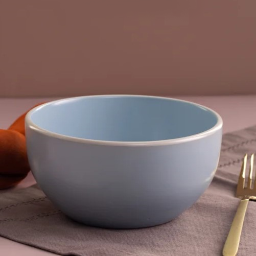 Салатник Fioretta Scandy Blue керамика 14,5см 500мл голубой TDB547