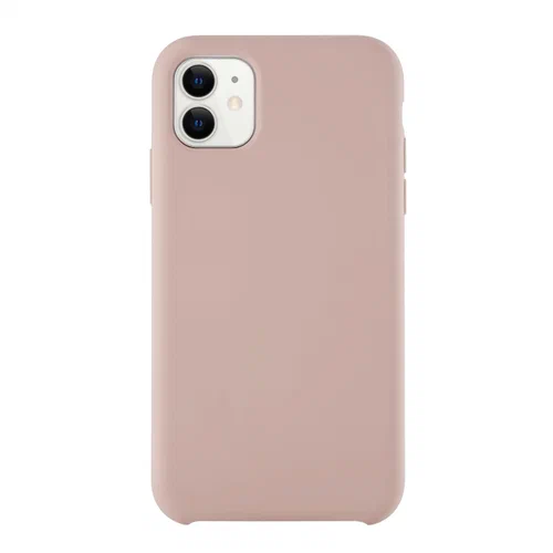 Чехол накладка силикон Silicone Case iPh 11 пыльно-розовый аналог