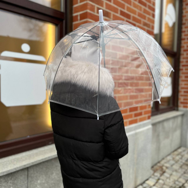 Зонт трость детский полуавтомат LB Panda Umbrella 238T Д66см