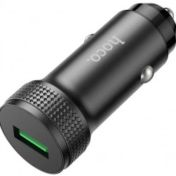 Блок для авто USB 1x Hoco 3A 18Вт Z49A черный