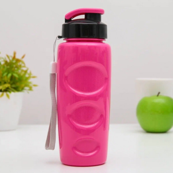 Бутылка для воды Wowbottles Health and Fitness anatomic пластик 500мл (цвета в ассорт) KK0156
