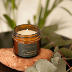 Свеча в банке ароматическая Stella Fragrance 5,5*5см Mandarin Gingerbread SF0419