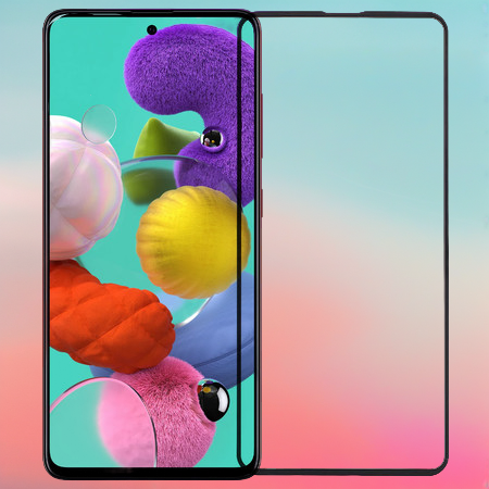 Защитное стекло 3D Samsung Galaxy A51/А52/A52S/A53 тех. уп. черное SPI/SBK/NSK/LP/LBR