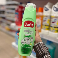 Средство для кухни универсальное Sanita Universal зеленый чай и лайм 600гр крем 20100658