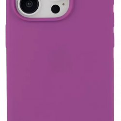 Чехол накладка силикон Silicone Case iPh 15 Pro фиолетовый аналог