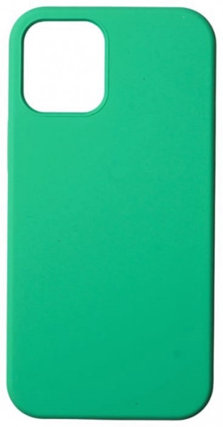 Чехол накладка силикон Silicone Case iPh 13 зеленый аналог