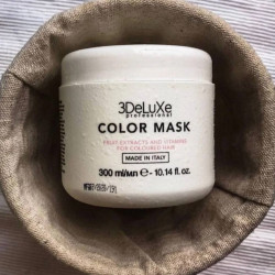 Маска для волос 3DeLuXe Color с фруктовыми экстрактами Насыщенность цвета 300мл 3104915 -