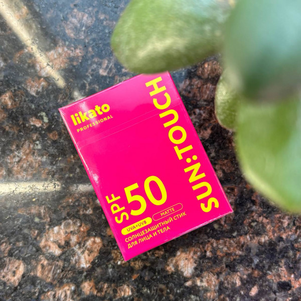 Стик солнцезащитный для лица и тела Likato Sun Touch SPF50 Матовый финиш 15гр 562292