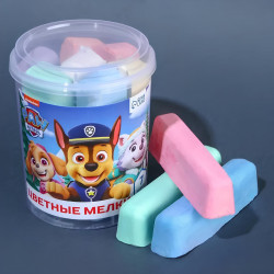 Мелки цветные SMLD Nickelodeon Paw patrol 7шт 9562723