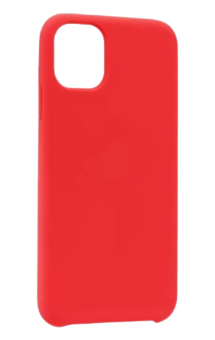 Чехол накладка силикон Silicone Case iPh 11 Pro красный аналог NEYPO