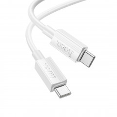 Кабель Type-C - Lightning Hoco X107 1м 3A 27W белый