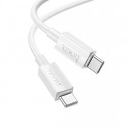 Кабель Type-C - Type-C Hoco X107 1м 3A 60W белый