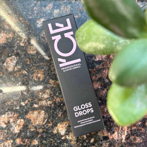 Масло для волос ICE Take It Home Gloss Drop с витамином Е Мягкость и блеск 50мл 114353