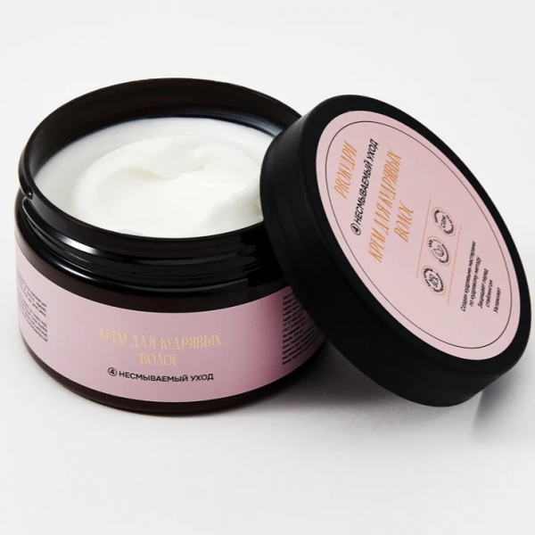 Крем для волос несмываемый PROКУДРИ c маслом кокоса Для кудрявых волос 250мл 411261