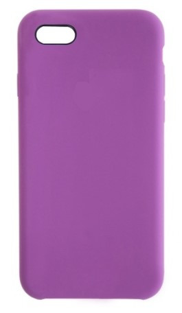 Чехол накладка силикон Silicone Case iPh 6/6S фиолетовый аналог